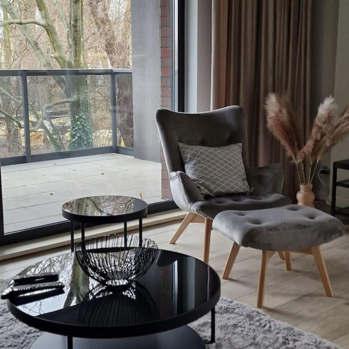 Apartament Nad Struga, Klimatyzacja, Parking,Taras Torun Exterior photo